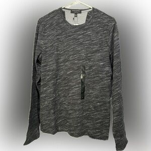 Banana Republic Factory Charcoal Long Sleeve Tee